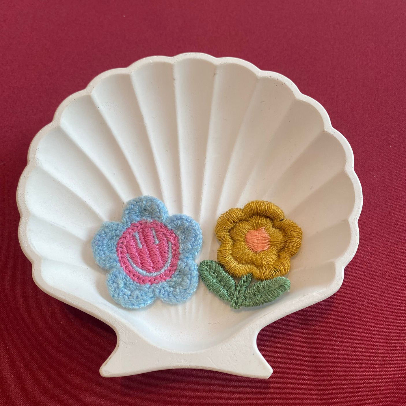 bluey-summer patches| blue and yellow | flowers| duos | pink and green| cute and aesthetic || Non-Ironable | Glue/Sew On