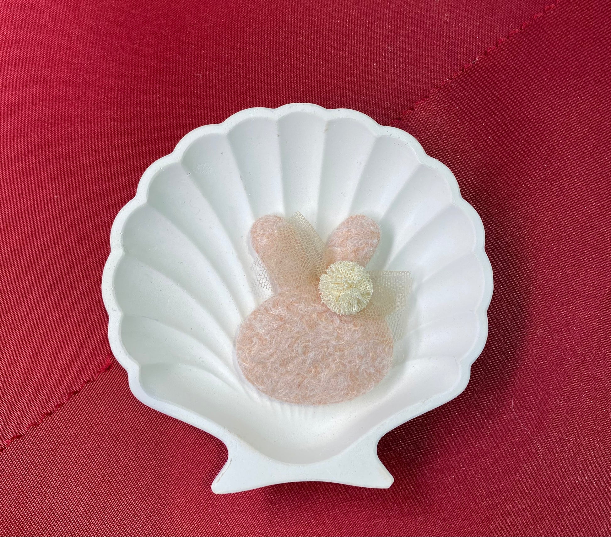 blushy bunny | flower | pink patch | cute and aesthetic | patches | pink and cream