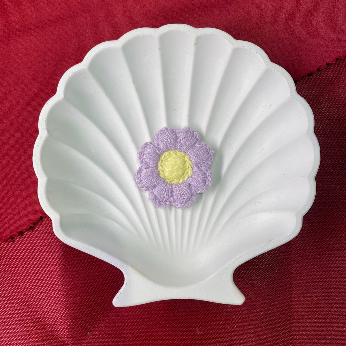 Purple & Yellow Floral Patch Pastel Daisy Embroidered Patch | Fairycore Flower Appliqué | Soft Girl Accessory | Spring Inspired Design