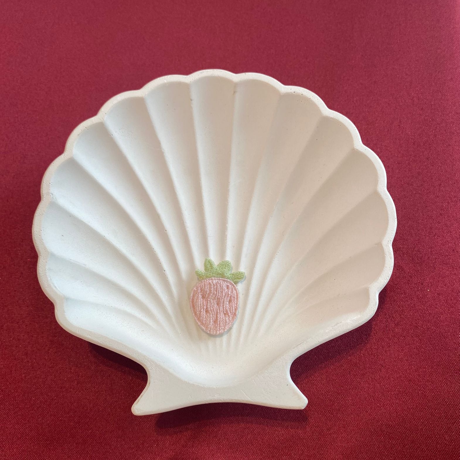 Soft Pink Strawberry Patch | Embroidered Mini Berry Motif | Fairycore Aesthetic | Sweet & Simple Accessory| Non-Ironable | Glue/Sew On