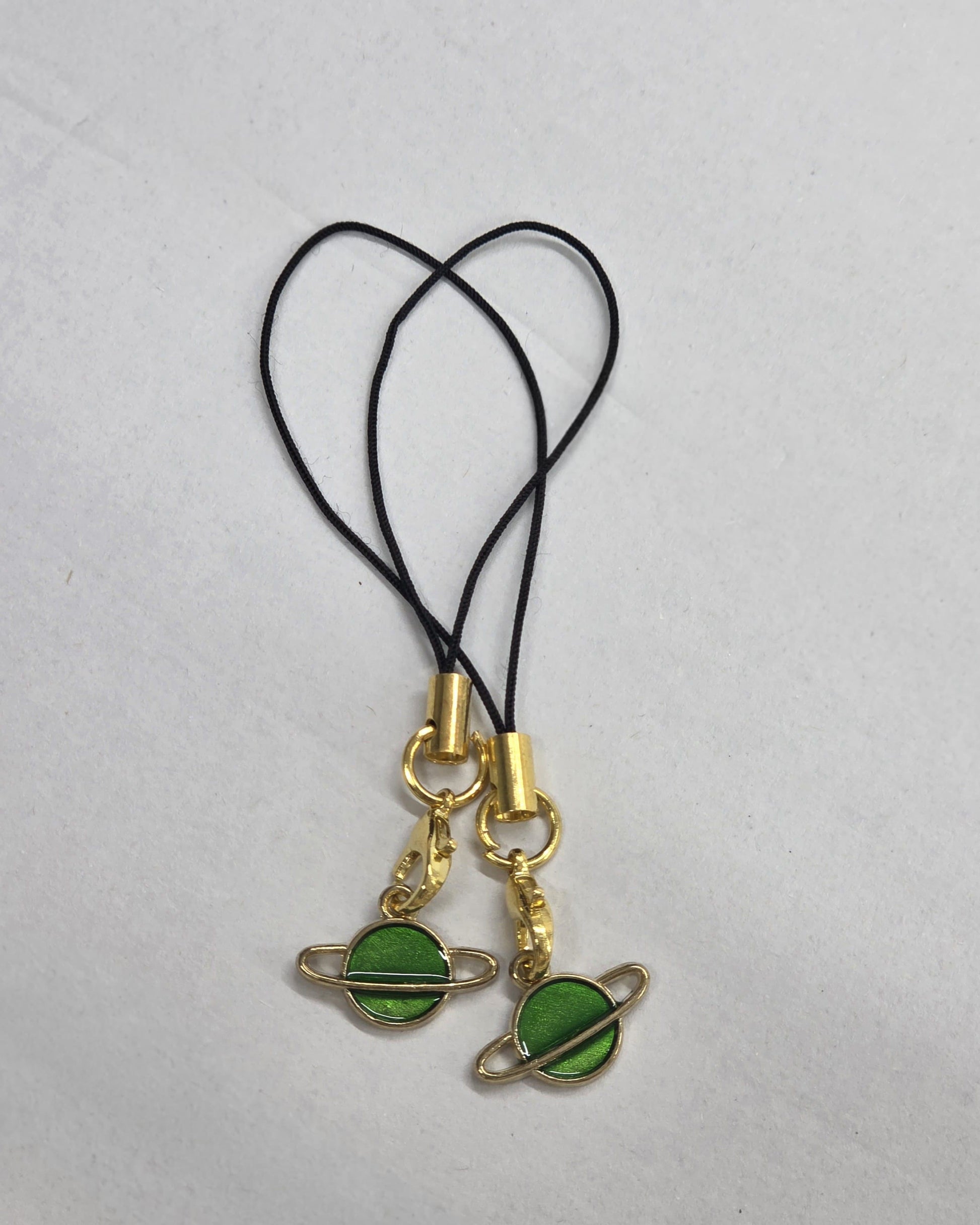 You’re My Universe | Matching Couple Phone Charms | Green Planet Mobile Strap Set | Cute Gift for Him & Her | Aesthetic Smartphone Accessories (Set of 2)