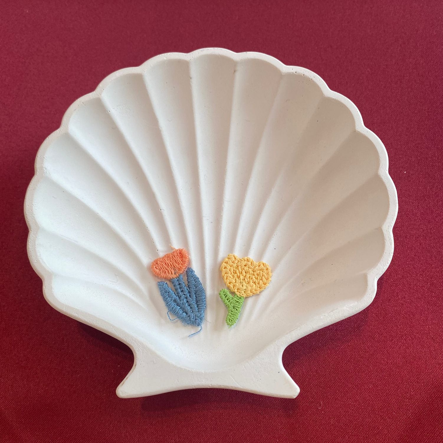 Flower Garden Patches | cute and aesthetic | orange and yellow| blue and green| flowers| Non-Ironable | Glue/Sew On