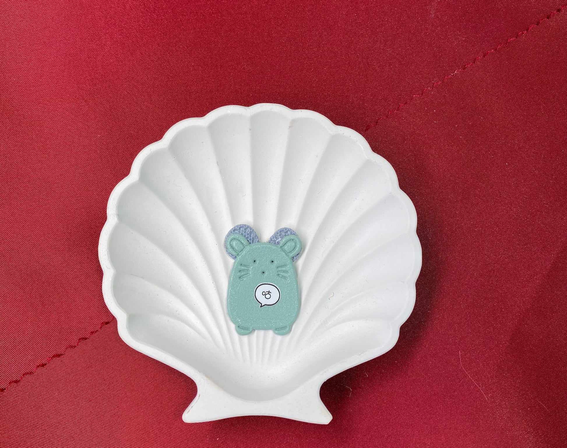 Blue Hamster | blue patch | cute and aesthetic| hamster| blue | patches| Non-Ironable | Glue/Sew On