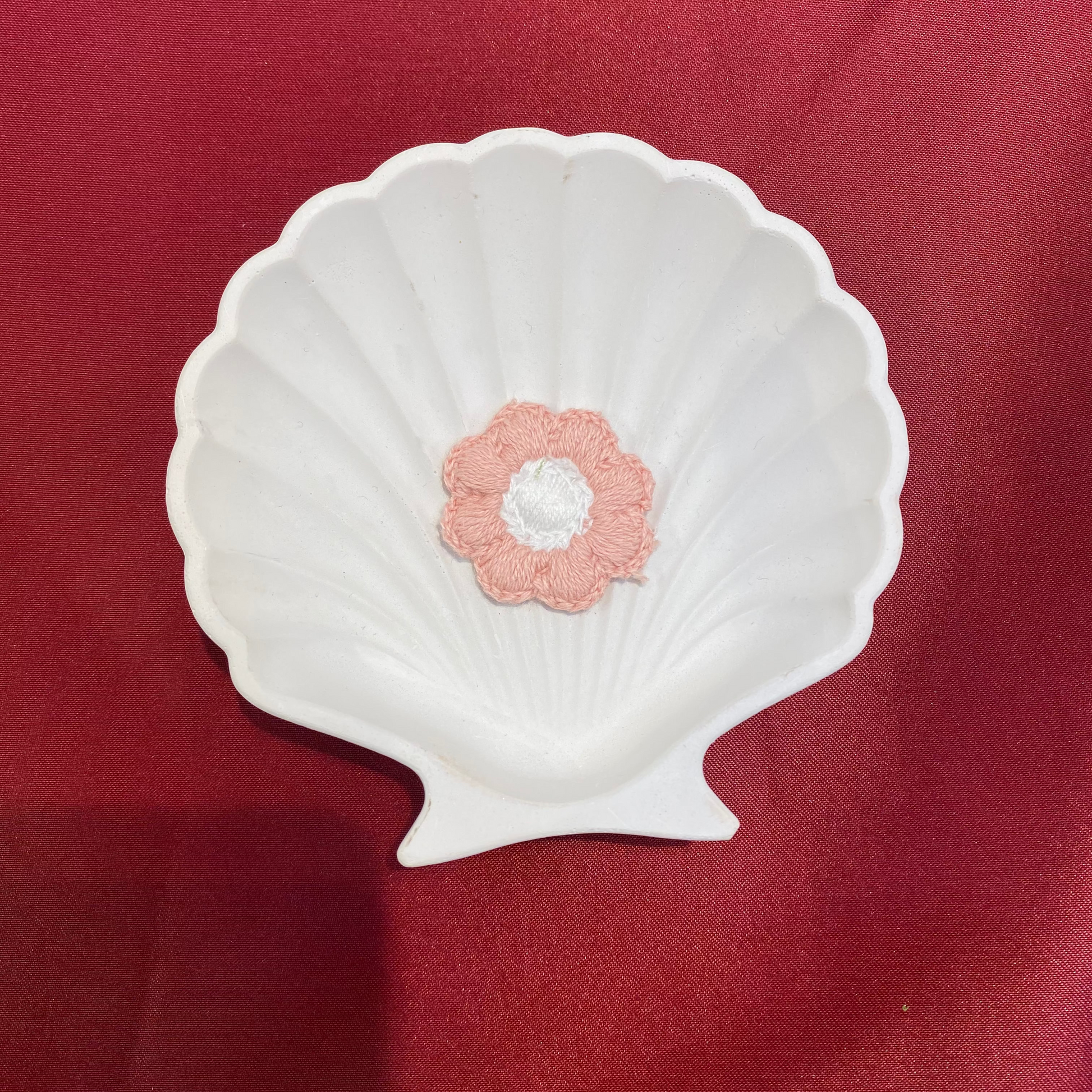 Coral patch| pink flower | pink and white| thread work| patch | cute and aesthetic| Non-Ironable | Glue/Sew On